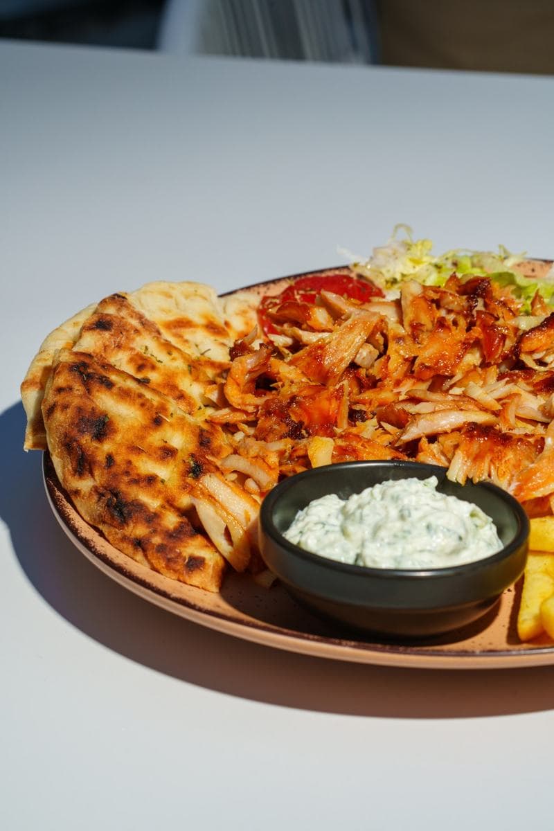 Kreta Greek Gyros and Grill interior — best restaurant Paceville Malta
