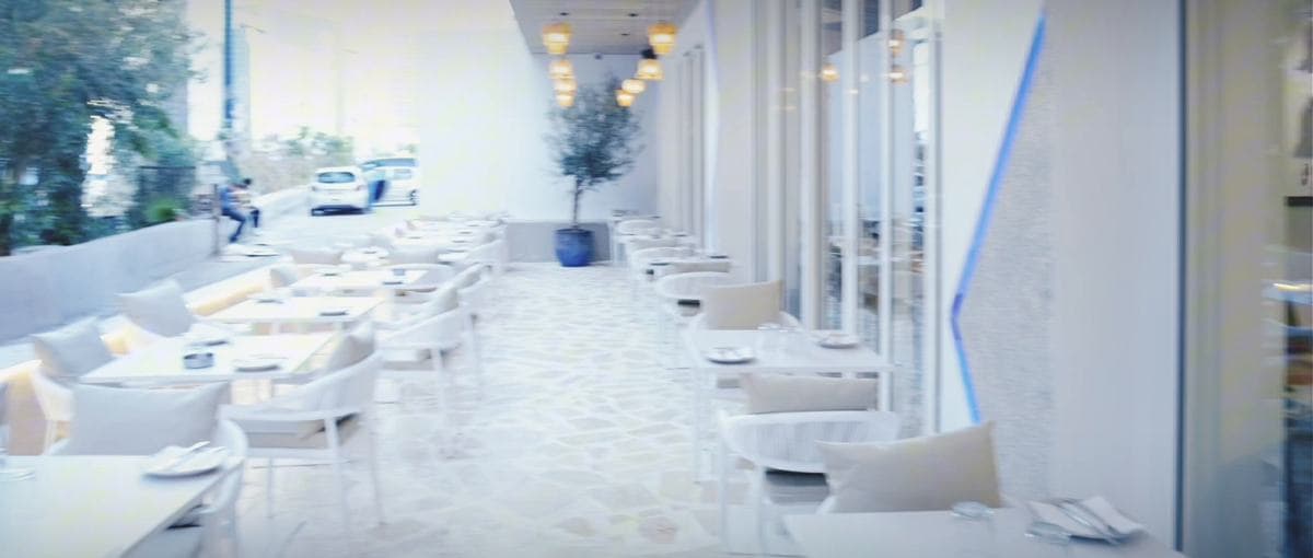 Inside Kreta kitchen — Greek restaurant Paceville Malta