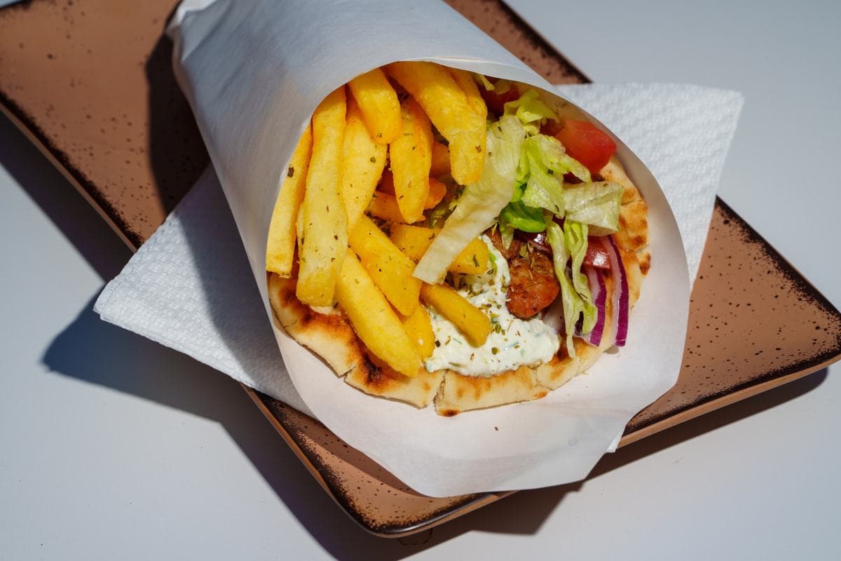 Greek mezze spread at Kreta — best food in St Julian's Malta