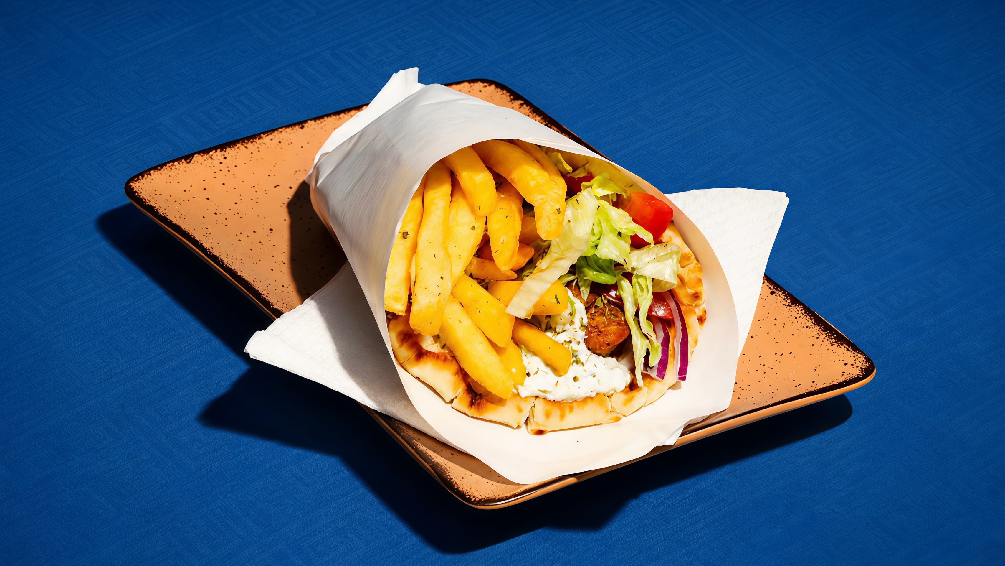 Souvlaki Pita Gyro Pork or Chicken