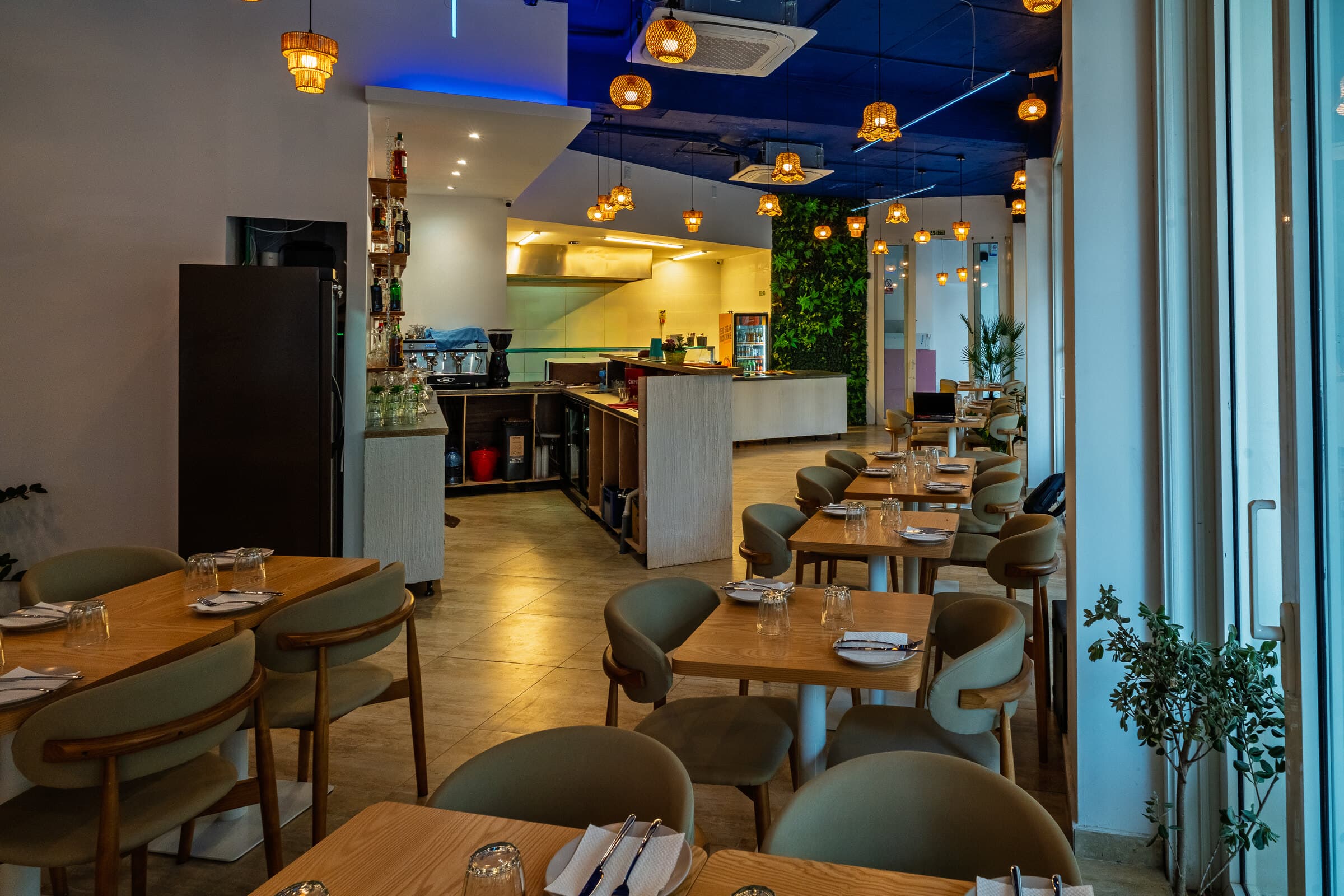Inside Kreta Greek Gyros & Grill, Paceville, St Julian's, Malta